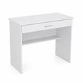 Escritorio Blanco con Cajón 110x50x75 cm MDF
