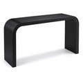 Consola de MDF Negra 120x40x75 cm
