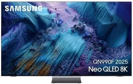 Samsung QN990F, TV'er, 85 tommer Mini TV Neo QLED 8K Mini LED, Smart TV med AI- Vision, trådløs, Sort, QLED, 8K, Mini LED, 240 Hz