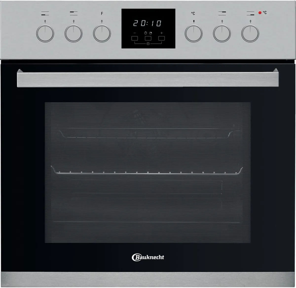 Bauknecht HVS3 TH8V2, Ovne, I Elektrisk installationskomfur - 65L madlavning rum - Hydrolyse rengøring, Sølv, 8V, 65L, 5x59, 5x55 cm
