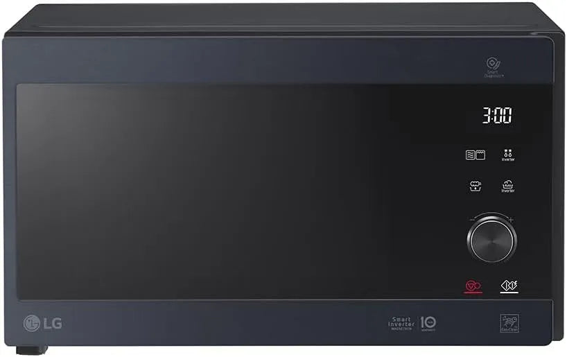 LG MH6565CPB, Mikrobøeovne, Mikrobø eovn med Grill (25 L, 1.000 W) med Smart Inverter, Quartz Grill, Infrarød, Sort, 25 L, 1.000 W, 900 W