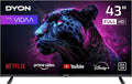 DYON, TV'er, Film Smart 43 VX 43 inches Fuld HD Smart TV, Sort, 43 V, 43 inch, 108 cm, Full HD