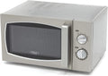 Maxima, Mikrobølgeovne, Gastro Mikrobølgeovn - 900W - 6 programmer - plader op til Ø33 cm, Sort / sølv, 900W, 33 cm, 330 mm