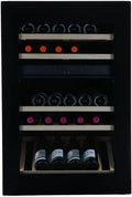 Vinata, Vin- og champagnekølere, Viso Wine Air Conditioning Installation - Sort - Vin Køleskab 45 Flasker - 87.2 x, Sort, 2 x 59, 2 x 56 cm