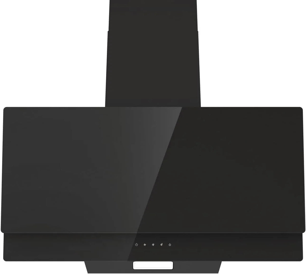 Gorenje W9TB, Væghængte emhætter, EEK: B header, 90 cm bred, 608 m3 / time, 1 x LED lys, 3 effektniveauer, sort glas, Sort, 90 cm, 63 dB