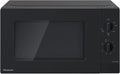 Panasonic NN-GM22QBEPG, Mikrobølgeovne med grill, NN- 20L Grill mikroovn med glasplade og rivning, 800 W, 1000 W Grill, optøning, Sort
