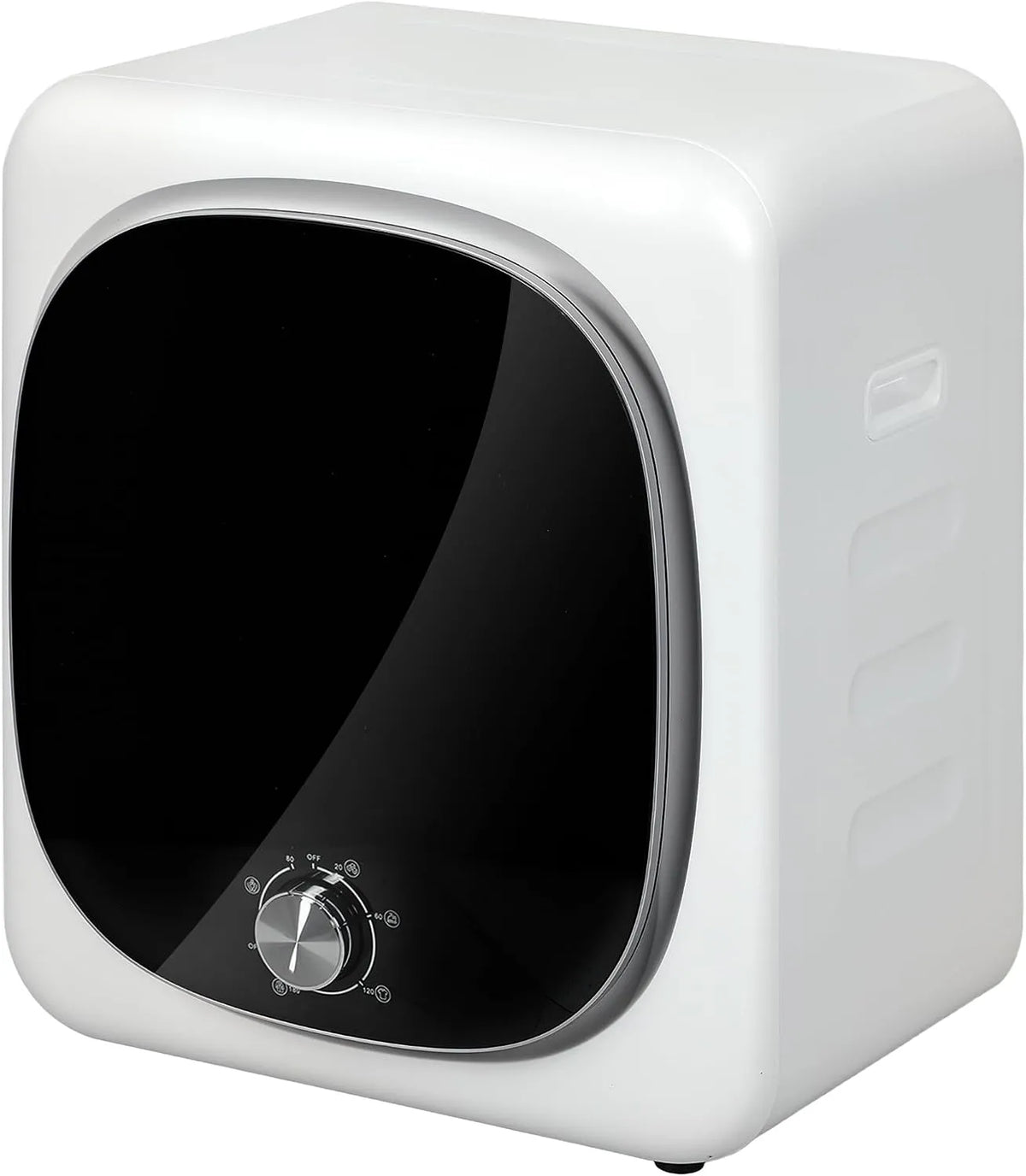HOMCOM, Aftrækstørretumblere, 2.5kg Kompakt udstødningslufttørrer 800W 2, 5 kg 5 tørreprogrammer Hvid, 2.5kg, 800W, 4 kg, 48 x 40 x 56 cm