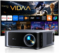 TOPTRO HDR10 2000ANSI, Projektorer, Beamer 4K [Fast VIDAA OS] Kompatibel med Netflix, Dolby Audio &, Smart Beamer, Sort, 4K, Full HD, 1000 l