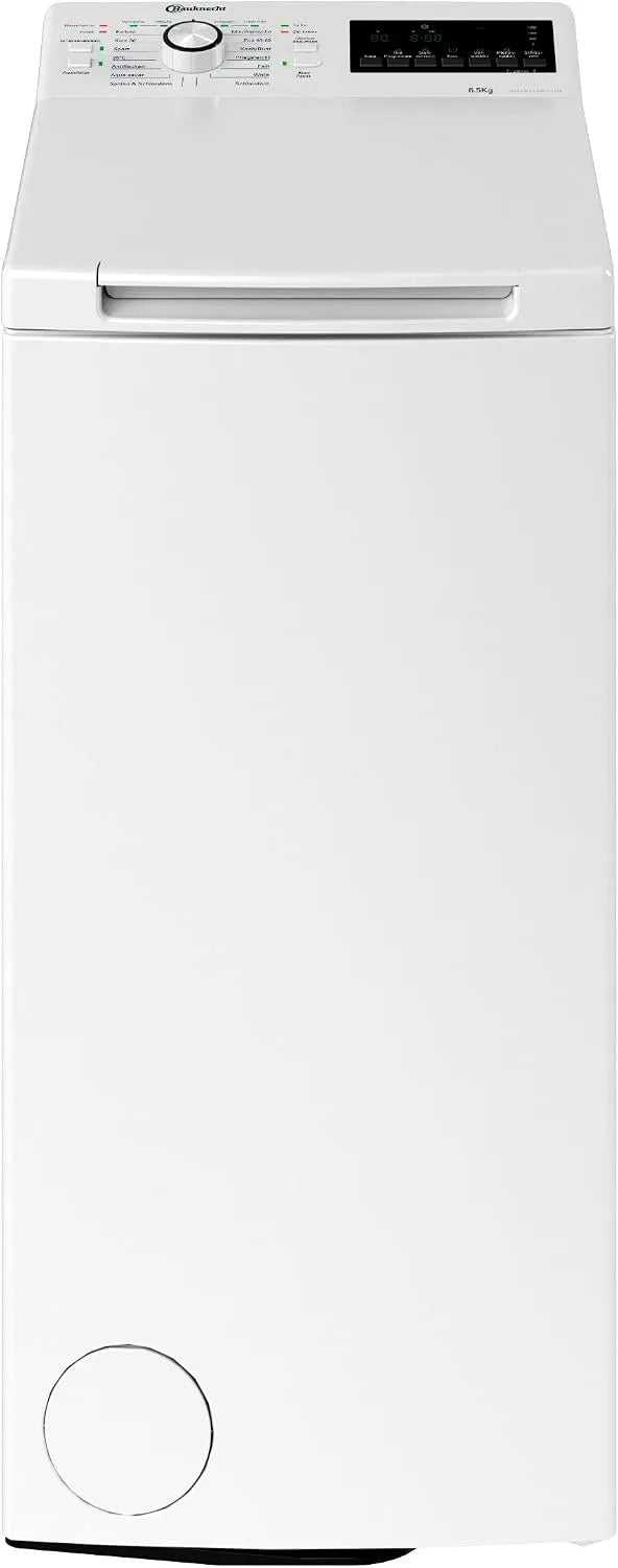 Bauknecht, Vaskemaskiner, WMT Eco Smart 6513 Z C Toploader vaskemaskine / 6, 5 kg / 1200 UpM / Anti- Stain, Grøn / hvid, 6, 5 kg, 1200 rpm