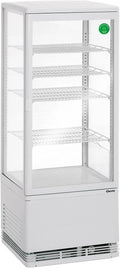 Bartscher, Kølemontrer, Mini- køleskab kabinet 98 liter - 700298G, Sort, 98 l, 700298G, 4 l, 425 x 380 x 1100 mm