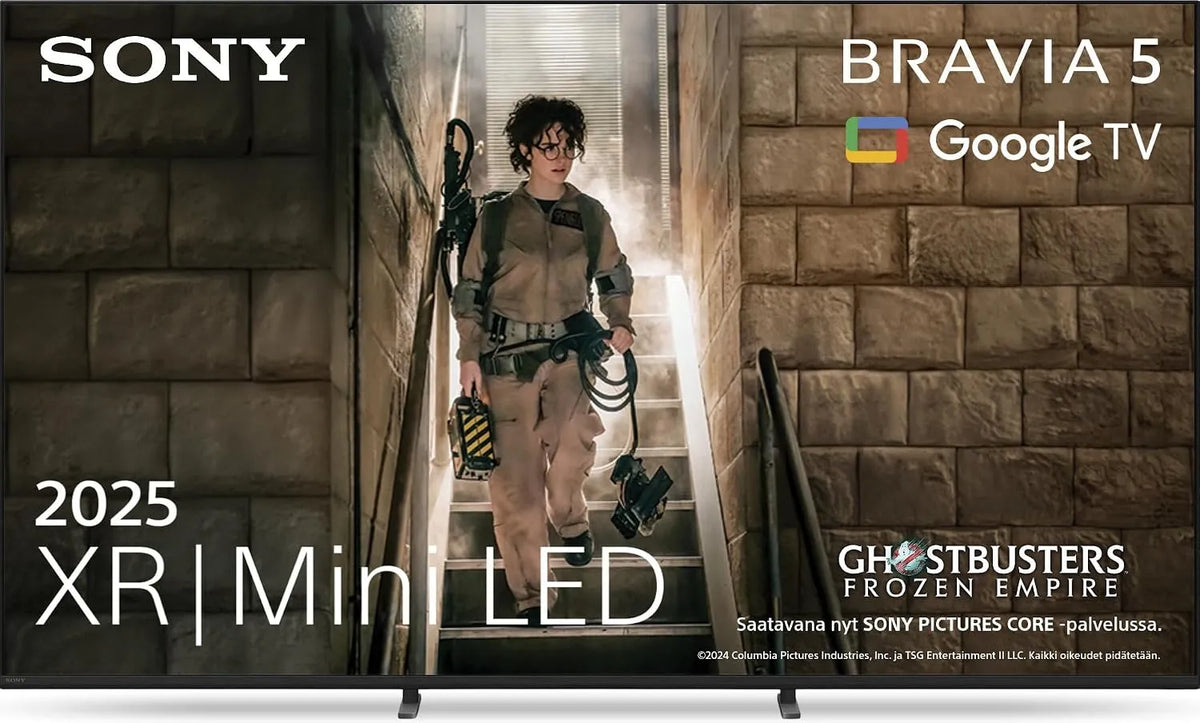 Sony K85XR55, TV'er, BRAVIA 5 XR Mini LED 85 tommer TV ( ), AI XR processor, akustisk multi- audio, Sort, Mini LED, 4K, 4V, 31G