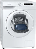 Samsung WW80T554ATW/S2 WW80T554ATW, Vaskemaskiner, / S2 vaskemaskine, 8 kg, 1400 rpm, Ecoboble, AddWash, WiFi- SmartControl, Hvid, 2 v