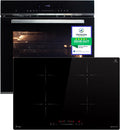 KKT KOLBE SET8017IH877RL, Komfursæt, Herdset, ovn og induktionsbeholder, Sort, 77 cm, 5 cm, 5mm, 560mm
