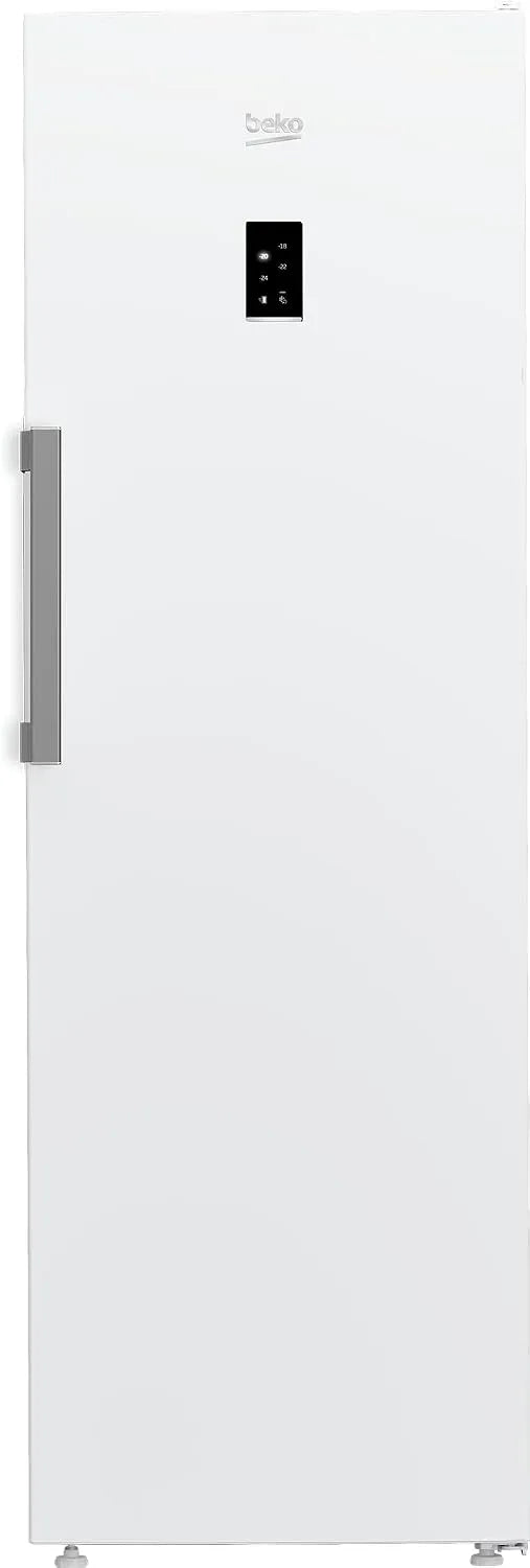 Beko B7RFNE316W, Fryseskabe, fryser, 286 l netto volumen, Ingen frost, hurtig frysefunktion, Hvid, 316W, 286 l, 34 dB, 5 x 59