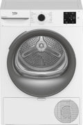Beko BM3T30210W1, Varmepumpetørretumblere, tørretumbler, 10 kg, frontloader varmepumpe tørretumbler, hygiejne tørring &, Hvid, 30210W