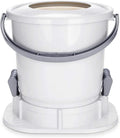 LAOLI, Vaske-tørremaskiner, Bærbar manuel tørretumbler Machine Mini spindel tørretumbler Manual tørretumbler, Hvid, 15 inch, 2500 rpm, 39cm