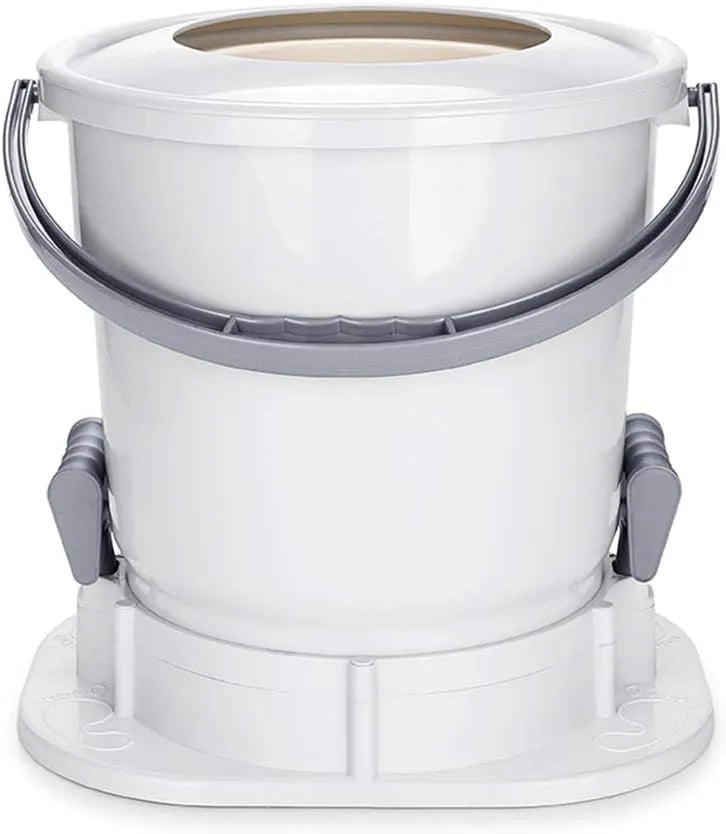 LAOLI, Vaske-tørremaskiner, Bærbar manuel tørretumbler Machine Mini spindel tørretumbler Manual tørretumbler, Hvid, 15 inch, 2500 rpm, 39cm