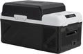 zcamp 12/24v KM20, Køleskabe, 20L Kompressorkøleskab Auto Mini Køleskab Elektrisk bærbar campingkøleboks 12 /, Hvid, 24v, 20L, 1 x 2, 45 dB