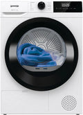Gorenje DHNE83, Varmepumpetørretumblere, Drier / Heat Pump Condensation / 8KG / 15 Programmer / TwinAir / Wetness Sensor /, Sort, 8KG, 5 l