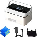ZKSCool 13600mAh, Lager- og rejsemapper, Insulin køleboks Elektrisk insulin, køleboks 2-8 ° C Bærbar med, Sort, 5 V