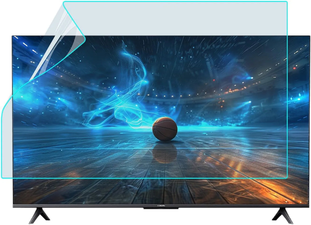 Generisch, Skærmbeskyttelse til TV, Generisk mat blændbeskyttelse TV skærm beskyttelsesfilm, anti-refleks LCD LED, Sort, 55 ', 689mm, 0, 35 mm