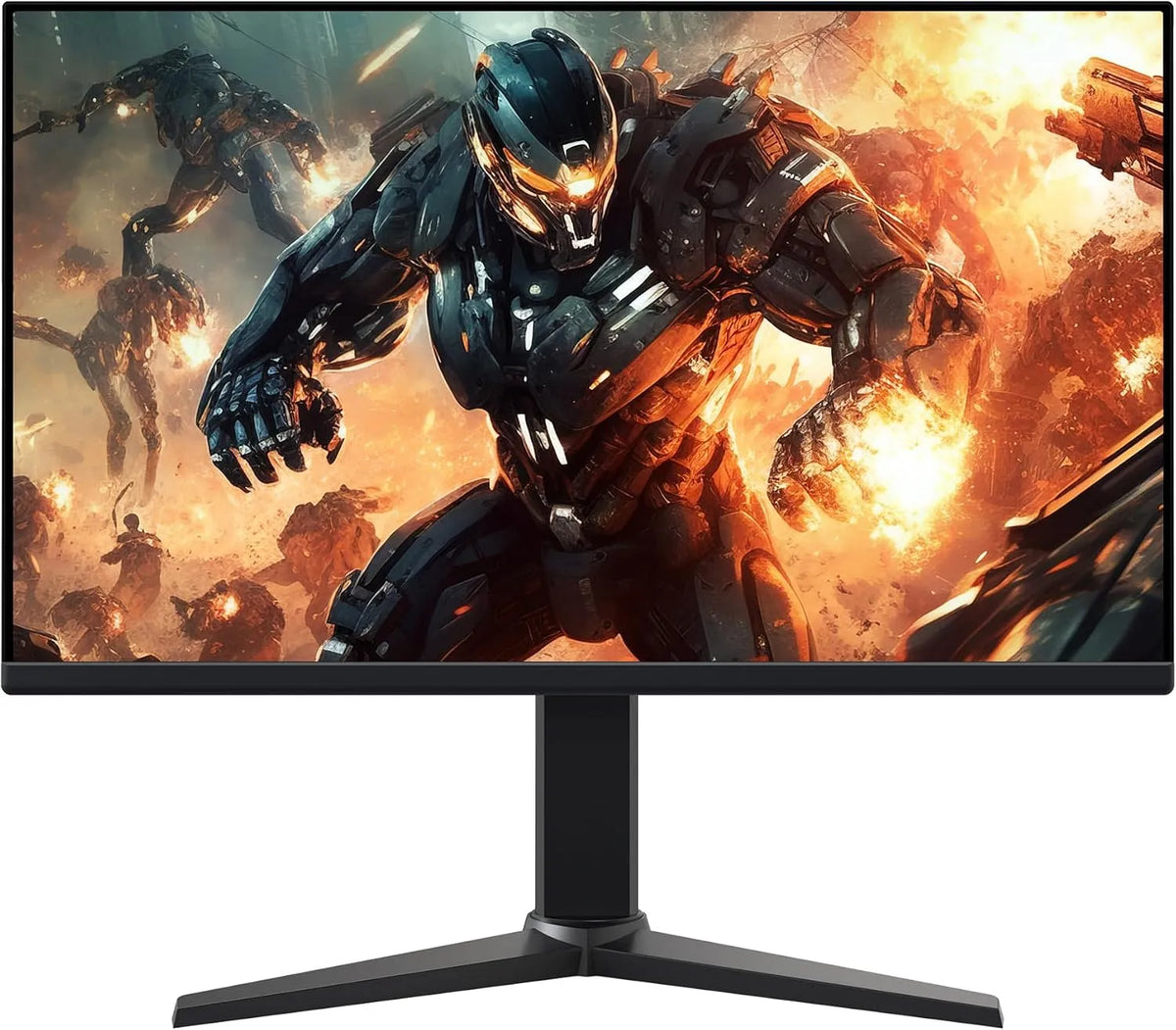 Amazon Basics 1080p, Skærme, Gaming Monitor 24 inches (23, 8 inches synlige (61 cm)), FHD, 165 Hz, VESA, Sort, 24 inch, 23, 8 inch, 61 cm