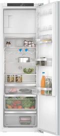 Bosch KIL82ADD0, Køle-/fryseskabe, serie 6 bygning i køleskab med fryser 177, 2 x 55, 8 cm, Hvid, 280 l, 177, 5 cm