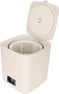 Fockety, Vaskemaskiner, Bærbar mini vaskemaskine, 7L Stor kapacitet Fuldt automatisk Med tøj spinding, Beige, 7L, 3800 g, 8, 4 l, 12 V