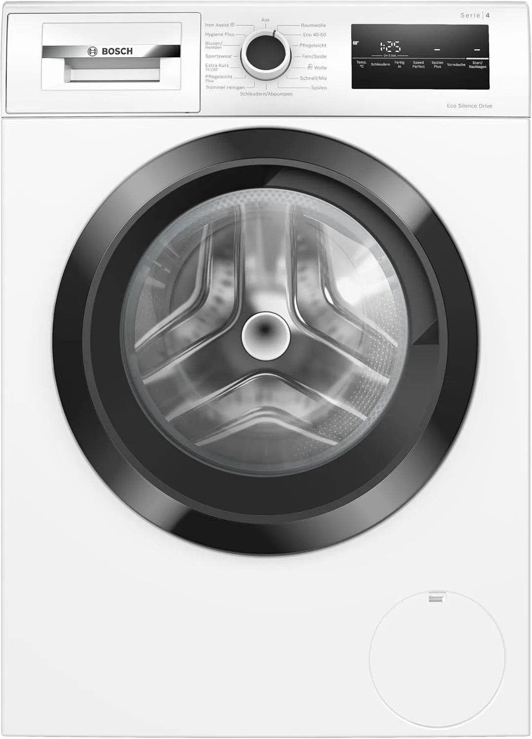 Bosch WAN282K3, Vaskemaskiner, serie 4 vaskemaskine 8 kg 1400 UpM Iron Assist, Hvid, 4 v, 8 kg, 4 kg
