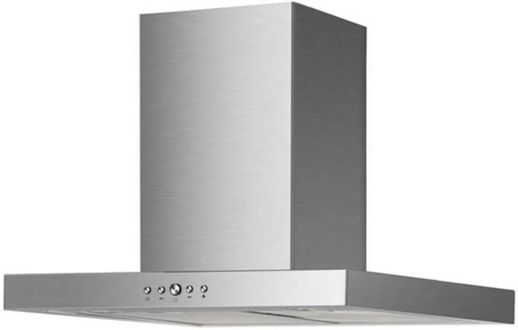 Mepamsa, Væghængte emhætter, Mepatsa Silueta 60 Inox vægbeklædning rustfrit stål 500 m3 / h D, Sølv