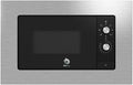 Balay 3CG6112X3, Kogeplader, build- i mikroovn, mekanisk, monterbar med rustfrit stål stel, 38 cm, 20 l, 5 F, Sort, 6112X3, 27 cm