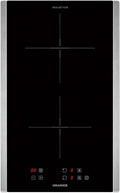 Oranier, Kogeplader, Domino induktion Hob 30 cm med 2 rustfrit stål sidestrimler - building- i glas, Sølv, 30 cm, 290 mm, 50 mm, 520 mm