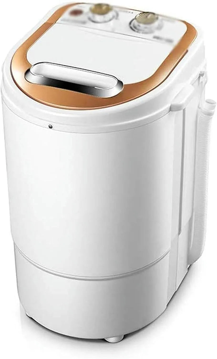 Generisch, Vaskemaskiner, Bærbar top loader Kompakt vaskemaskine til små værelser, ideel til soveværelser, Hvid, 3 kg, 260 W