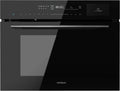 Cecotec MWS704500, Multifunktionelle mikrobølgeovne, ovn til mikroovn, 60 x 45 cm, Bolero Hexa glas, sort, 3000 W, 50 l kapacitet, 20