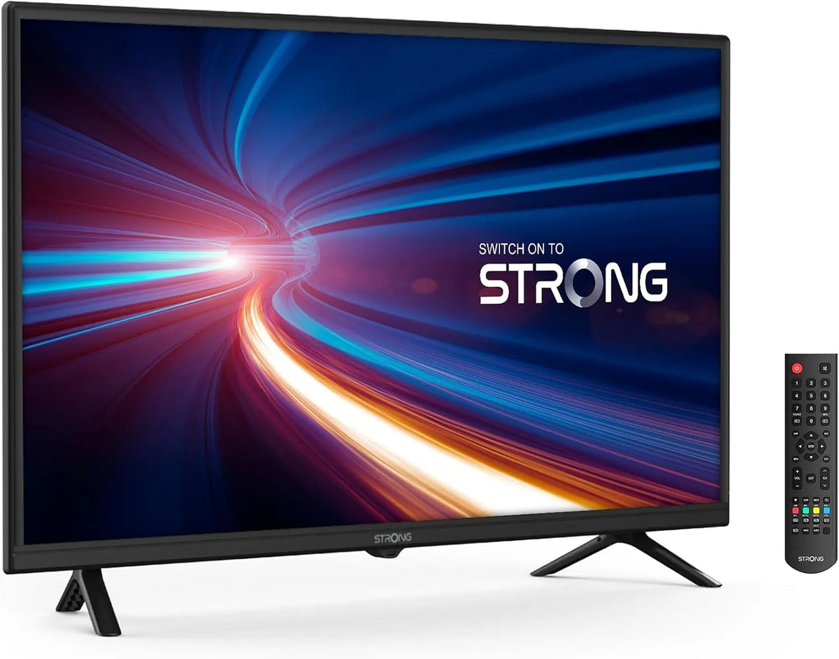 STRONG SRT32HF2003, TV'er, 32 inches (80 cm) HD TV - Integreret tredobbelt tuner - 2 HDMI-porte (1 ARC), 1, Sort, 32 inch, 80 cm, 32 ZOLL