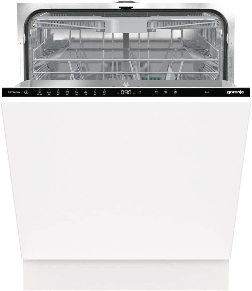 Gorenje GV693C60XXL, Opvaskemaskiner, 60 cm, Fuldt integrerbar Bygnings- i Opvaskemaskine XXL, Sølv, 598 x 856 x 555 mm, 600 x 860 x 555 mm
