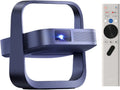 XGIMI 1080P, Projektorer, Elfin Flip Laser Portable Beamer med Google TV & Netflix, Sort