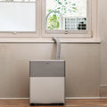 SureParts, Luftrør og -slanger, Vinduesfeedthrough egnet til Midea Portasplit airconditioning systems - Modular, Hvid, 60x32mm, 55x31 mm