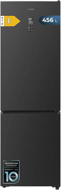 Cecotec, Køle-/fryseskabe, Total No Frost Bolero CoolMarket Combi 456 Dark E. Højde 201 cm og 59, 5 cm bredde, Gennemsigtig, 201 cm, 59, 5 cm