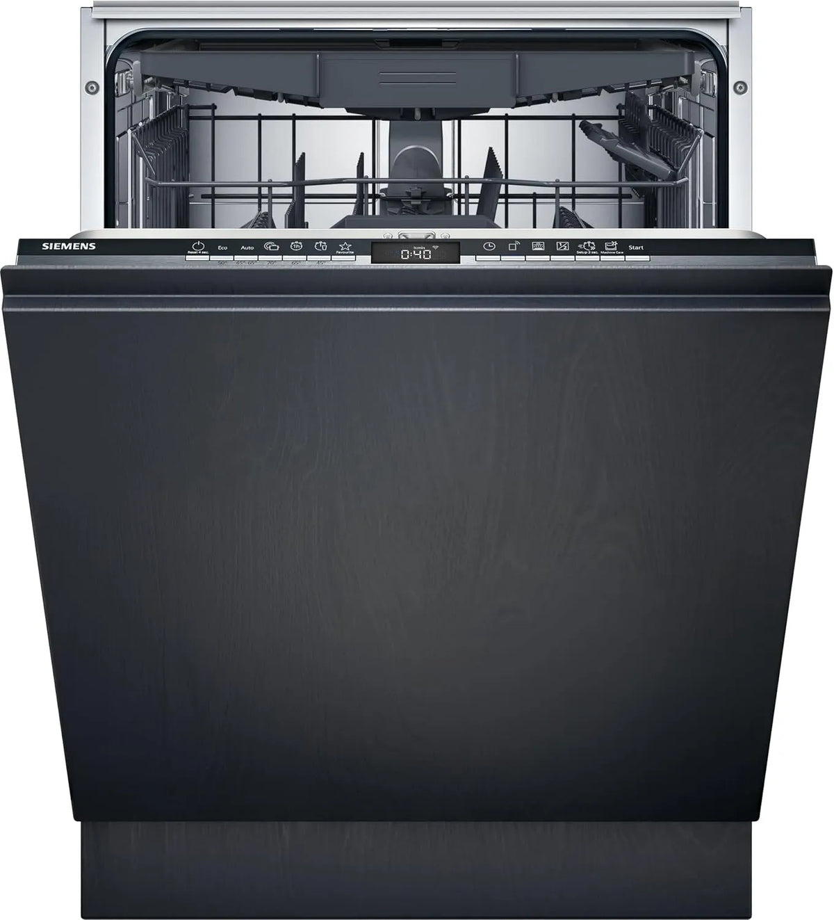 Siemens SN73EX01CE, Bordopvaskemaskiner, Fuldt integreret Bygnings- i Opvaskemaskine, Sølv, 7 x 81, 5 x 55 cm, 75 kW, 9.0 l
