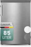 Heinrich´s, Fryseskabe, Heinrich Mesters fryser, mini, temperatur: -18 ° C ~ -38 ° C, fryser, 3x fryser, Sølv, 85 l, 40dB, 131 kW, 2L