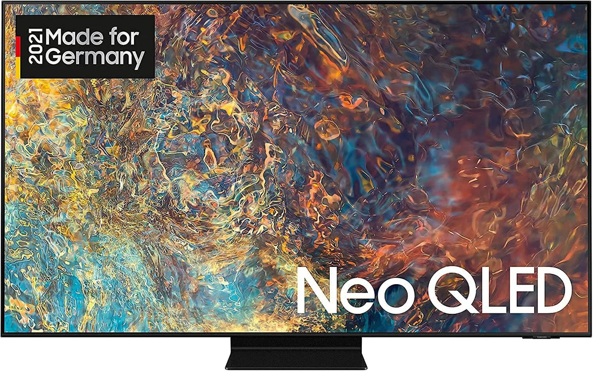 Samsung QN90A GQ43QN90AATXZG, TV'er, Neo QLED 4K TV 43 tommer (GQ43 ATXZG), Quantum HDR 1500, Quantum Matrix, Sort, QLED, 4K, 120 Hz, 85 inch
