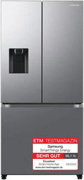 Samsung RF50C530ES9/EF RF50C530ES9, Køle-/fryseskabe, Fransk Dørkøleskab med Fryser, 178 cm, 495 l, WiFi & SmartThings AI, Sølv