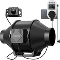 Aygrochy Rohrventilator100mm Fan100mm, Batalventilatorer, Tube, Til ventilation og udstødning, Hvid, 100mm, 30W