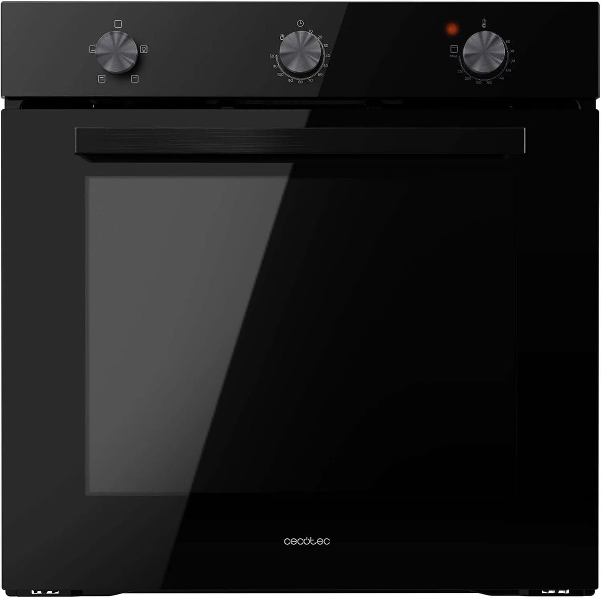 Cecotec C136000, Ovne, Build- in Bolero Hexa glas sort Time A. 2800 W, 77 L kapacitet, 4 funktioner, Sort, 136000 G, 2800 W, 77 L, 1 l