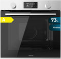 Cecotec P526000, Ovne, build- in ovn Pyrolyse 73L Bolero Hexa Line. 2800W, 9 funktioner, skærm, Sort / sølv, 73L, 526000 L, 2800W, 4 g