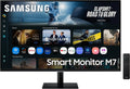 Samsung M70F HDR10, Skærme, 32 '4K Smart AI skærm, VA Panel, LS32FM700UUXEN, Sort, 32 ', 4K, 840 × 2, 65W