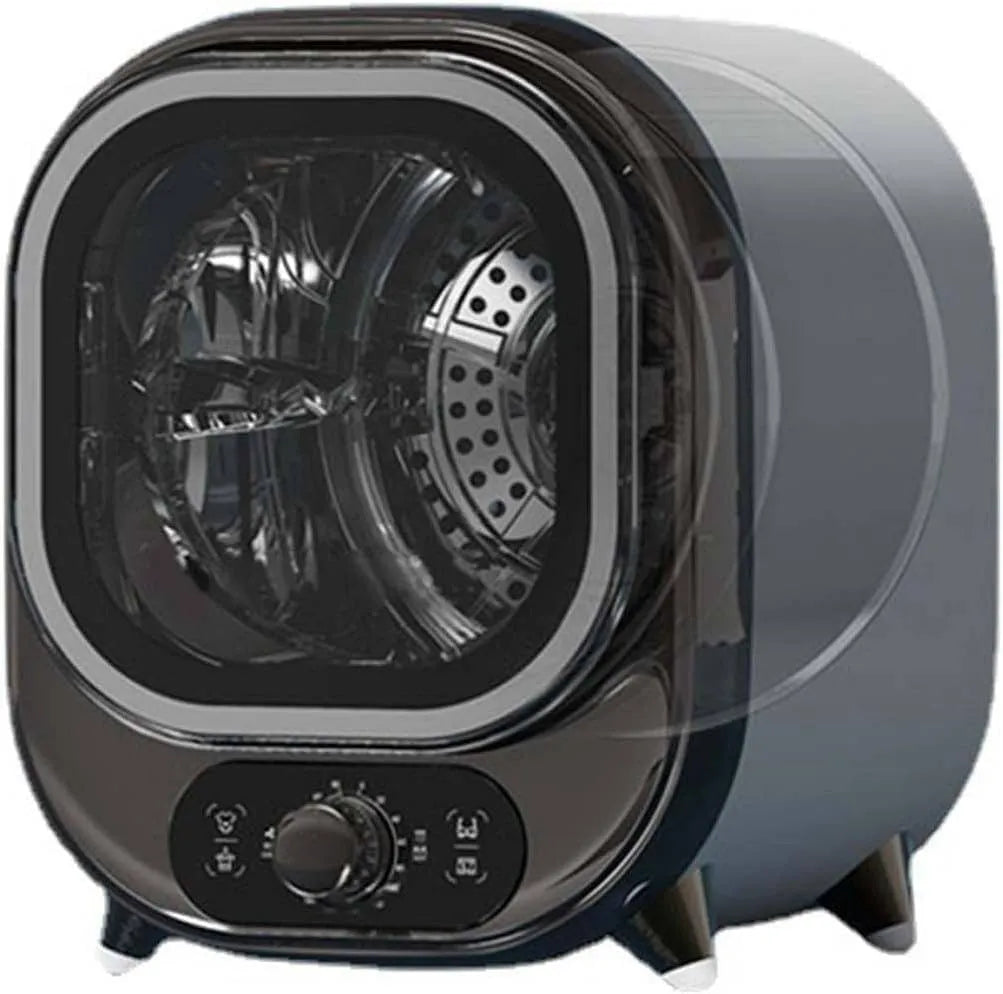XDLYWUZIQ, Varmepumpetørretumblere, Miniel elektrisk tørretumbler, 0, 8 kg kapacitet, 450 W Elektrisk tørretumbler, Brun, 8 kg, 450 W, 6, 5 kg