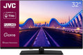 JVC LT-32VF5355, Bærbare TV'er, TV 32 tommer Smart TV drevet af TiVo (Fuld HD, HDR, tredobbelt tuner, 6 måneder, Sort, 32V, Full HD