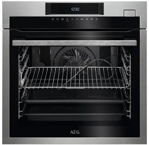 AEG BSE682020M, Ovne, Steam ovn / SteamBoost - Multi- damp komfur / damprensning / kernetemperatur, Sølv